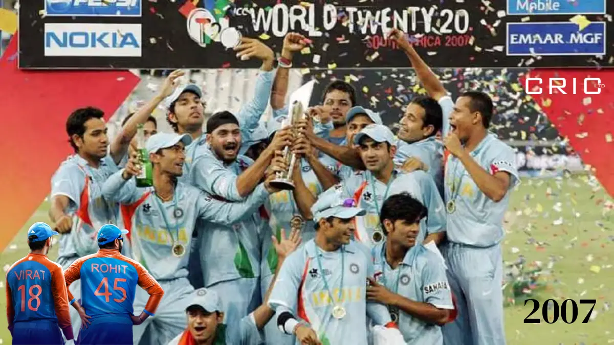 India Performance in T20 World Cup from 2007 to 2024